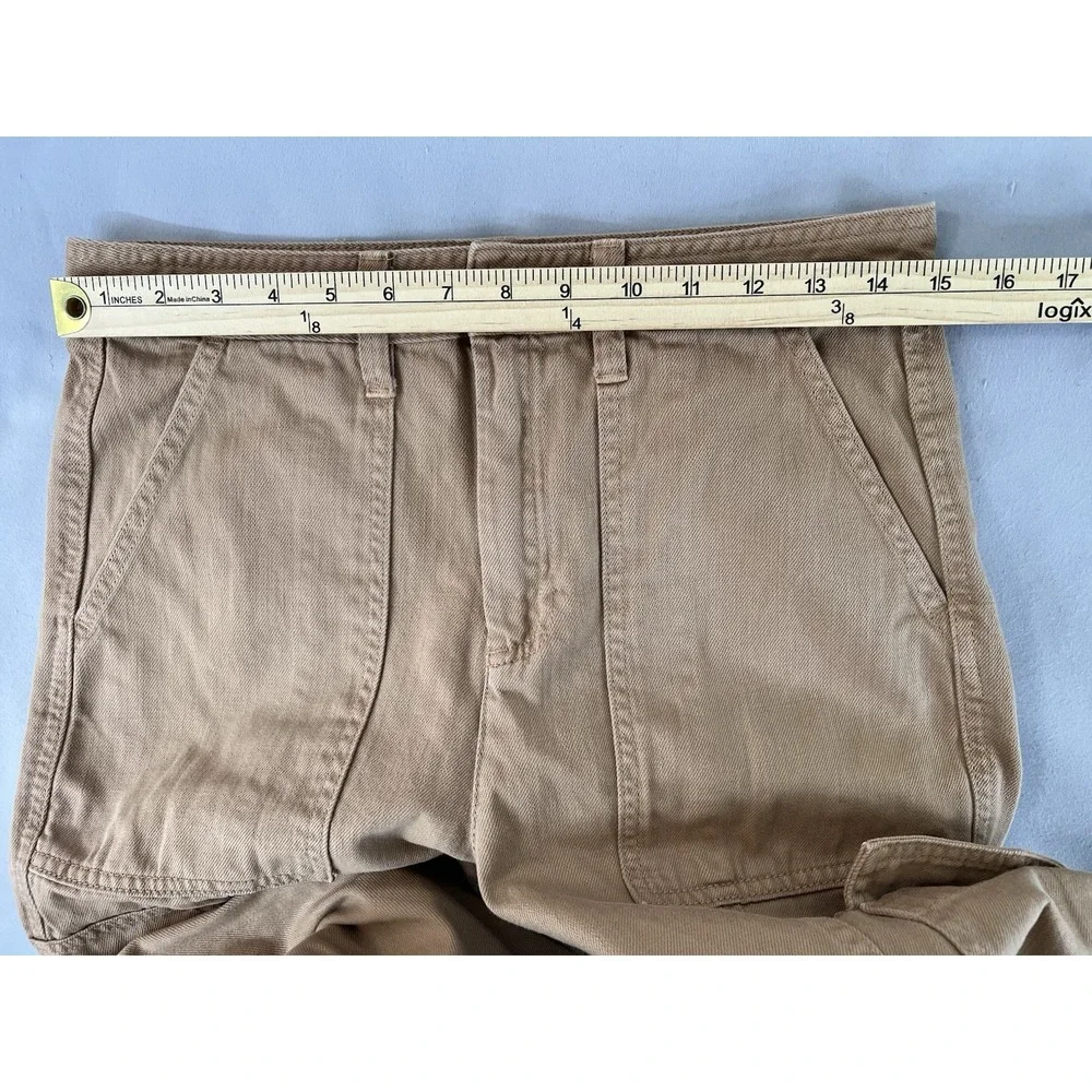 Banana Republic Utility‎ Cargo Pant in Iced Latte Brown Sz 2Tall